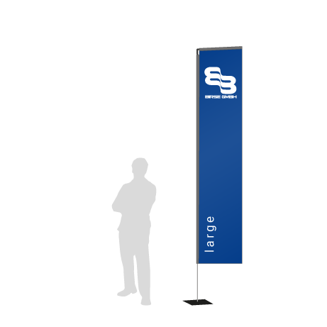 Beachflag Rechteck