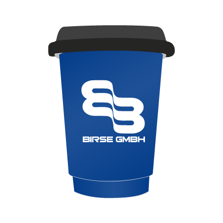 Pappbecher to Go BIO | 300 ml doppelwandig | rundum bedruckt