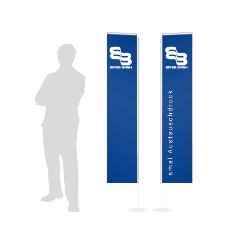 Beachflag Rechteck